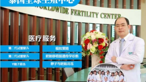 泰国全球生殖中心（孕诚）试管婴儿服务全方位