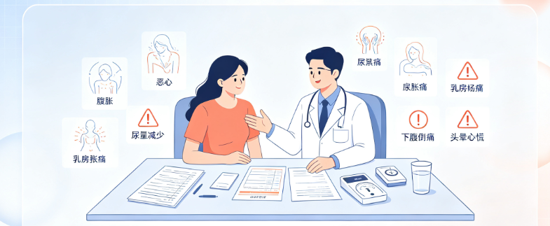 试管婴儿促排期间,哪些信号要及时告知医生(图1) image.png